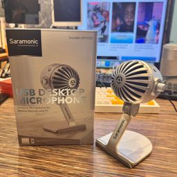 Micro thu âm Saramonic SR-SmartMic MTV550, mic Livestream