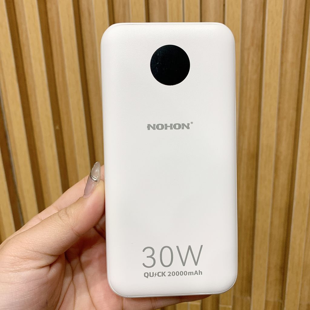 Pin dự phòng 20.000mAh NOHON NX-P17 - sạc nhanh 30W - Ảnh 5