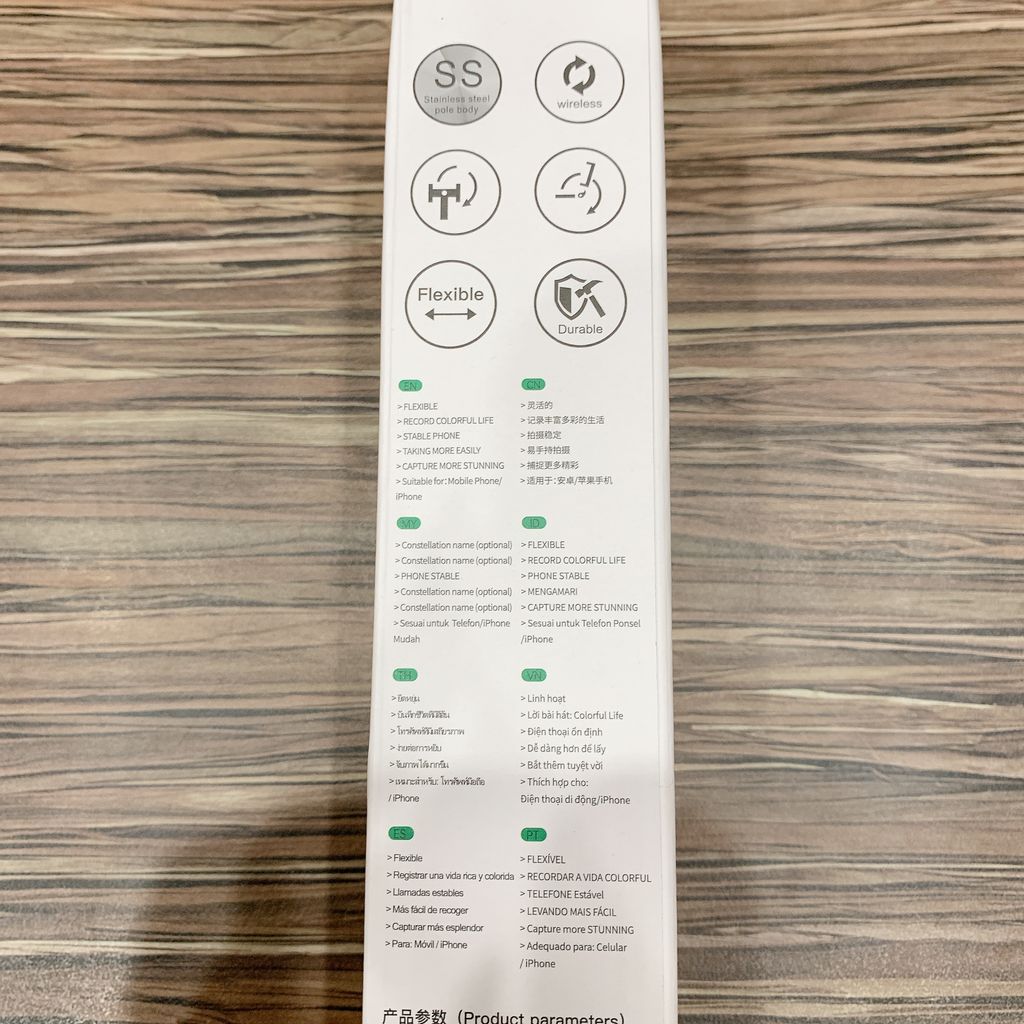 Gậy chụp ảnh Bluetooth PLEXTONE S100 kèm chân tripod - Ảnh 8