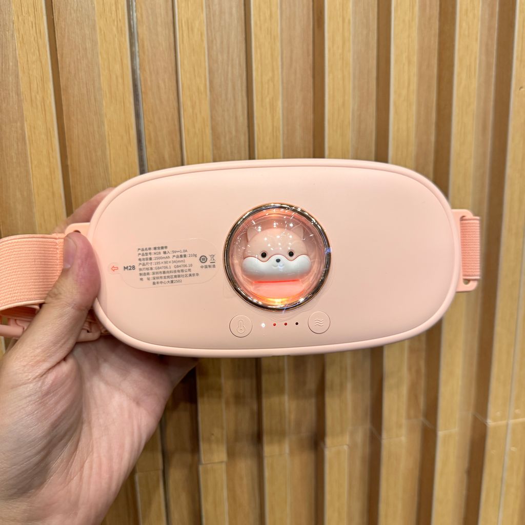 Đai sưởi ấm bụng / đai chườm nóng thông minh, có Massage (Warm Belt – model M28)