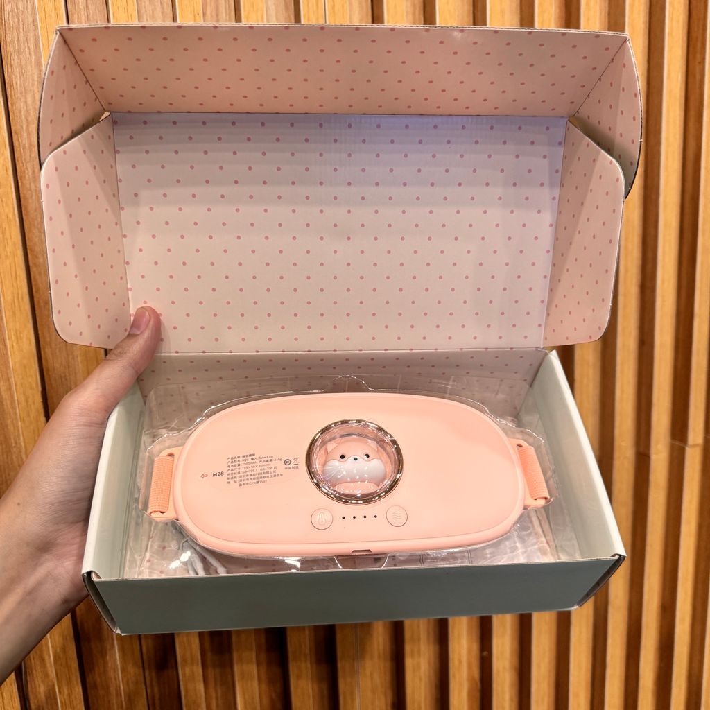 Đai sưởi ấm bụng / đai chườm nóng thông minh, có Massage (Warm Belt – model M28) - Ảnh 4