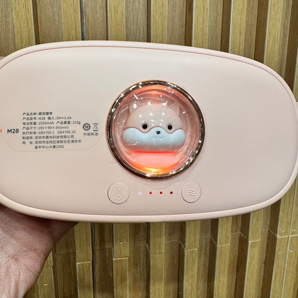 Đai sưởi ấm bụng / đai chườm nóng thông minh, có Massage (Warm Belt – model M28) - Ảnh 6