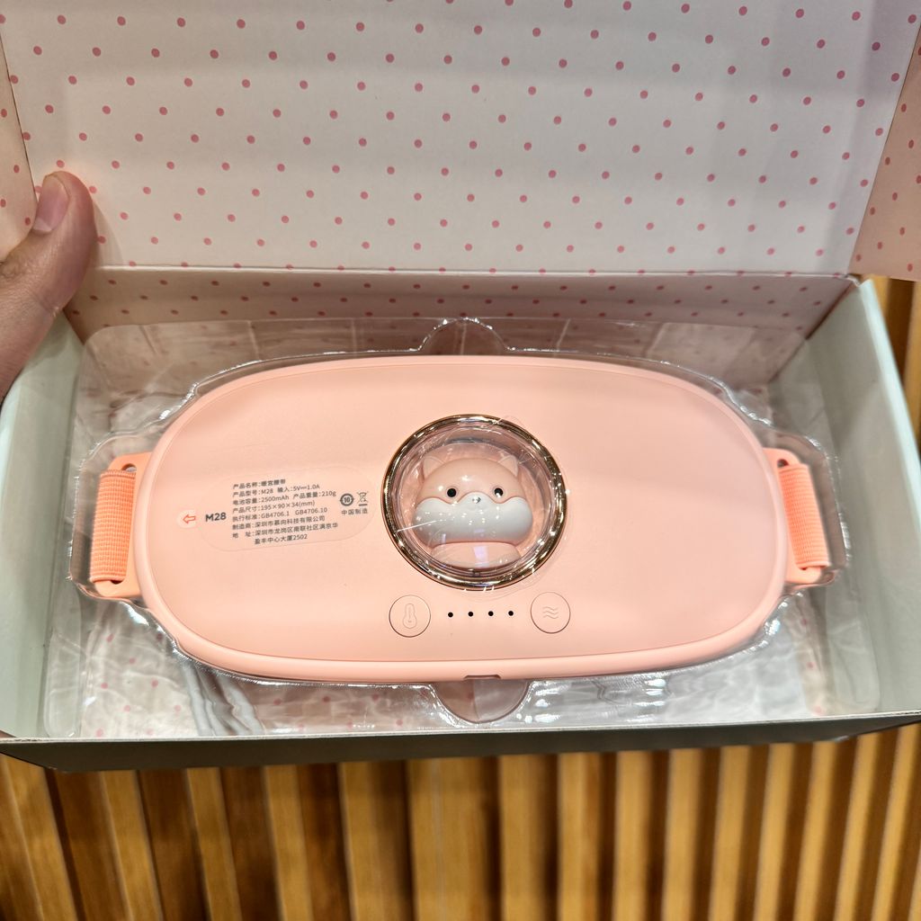 Đai sưởi ấm bụng / đai chườm nóng thông minh, có Massage (Warm Belt – model M28) - Ảnh 5