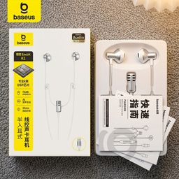 Tai nghe dây chân Type C BASEUS ANCOK - K1, dùng được iPhone 17, có Mic thu âm, hát karaoke online