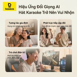 Tai nghe dây chân Type C BASEUS ANCOK - K1, dùng được iPhone 17, có Mic thu âm…