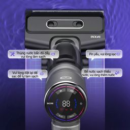 Máy lau nhà + hút bụi thông minh INXNI Z3 NEO (quốc tế), tự giặt giẻ & diệt kh…