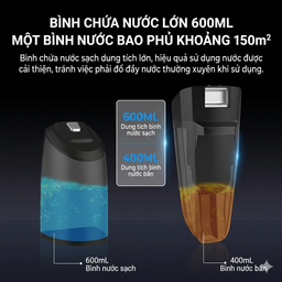 Máy hút bụi & lau nhà cầm tay thông minh Skyworth H3 Plus, tự giặt giẻ, lau 15…