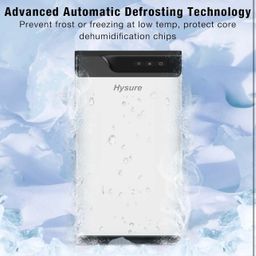 Máy hút ẩm bán dẫn thông minh Hysure - có remote, đèn diệt khuẩn