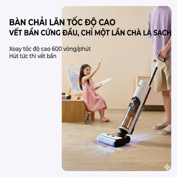 Máy lau nhà & hút bụi INXNI Z3 Slim tự giặt giẻ & diệt khuẩn