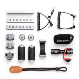 Bộ thiết bị hỗ trợ quay video và ghi âm chuyên nghiệp Saramonic VGM dành cho m…