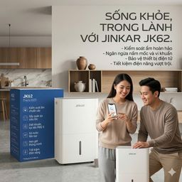 Máy hút ẩm JINKAR JK62 - 62L -có app điều khiển