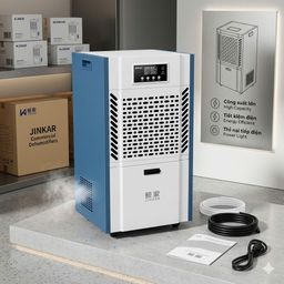 Máy hút ẩm JINKAR JK138 - 138L có app điều khiển