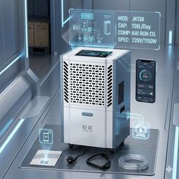 Máy hút ẩm JINKAR JK138 - 138L có app điều khiển