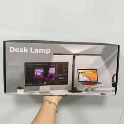Đèn đọc sách TD01, đèn bàn hai đầu ( Hàng Amazon ) MÀU TRẮNG