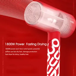 Máy sấy tóc Xiaomi SMATE Hair Dryer 1800W, công nghệ bổ sung 20 triệu ion âm