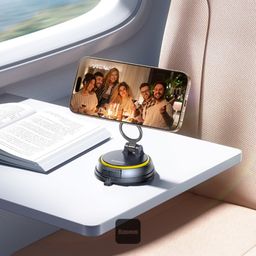 Đế giữ điện thoại trên ô tô hãng Baseus VC2 Flex, hút nam châm Magsafe xoay 720°