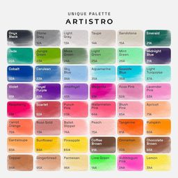 Bộ 48 bút màu nước ARTISTRO 48 Watercolor Brush Pens ( Mỹ)