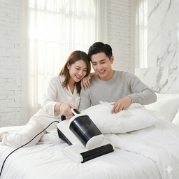Máy hút bụi giường nệm,thảm ,sofa Epin C001 (400W), diệt khuẩn, dễ vệ sinh