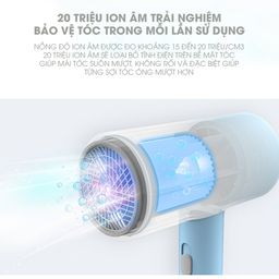 Máy sấy tóc Xiaomi SMATE SH-1802 bổ sung ion âm
