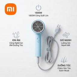 Máy sấy tóc Xiaomi SMATE SH-1802 bổ sung ion âm