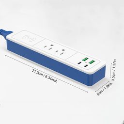 Ổ điện đa năng Sharoher ( Amazon Mỹ ) 2 cổng AC 220v + 2 cổng C sạc 20W+ 2 USB…