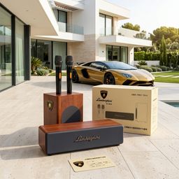Loa Karaoke AI Lamborghini Topi M9 - kèm 2 mic, công suất 60W, chạy Android