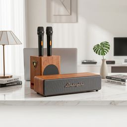 Loa Karaoke AI Lamborghini Topi M9 - kèm 2 mic, công suất 60W, chạy Android