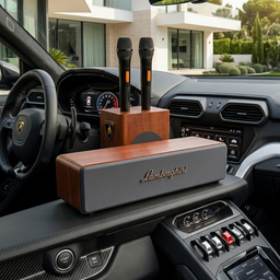 Loa Karaoke AI Lamborghini Topi M9 - kèm 2 mic, công suất 60W, chạy Android