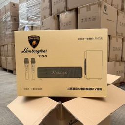 Loa Karaoke AI Lamborghini Topi M9 - kèm 2 mic, công suất 60W, chạy Android