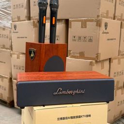Loa Karaoke AI Lamborghini Topi M9 - kèm 2 mic, công suất 60W, chạy Android