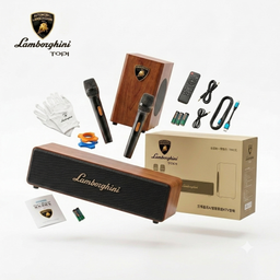 Loa Karaoke AI Lamborghini Topi M9 - kèm 2 mic, công suất 60W, chạy Android