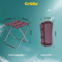 Ghế xếp dã ngoại gập gọn hãng DEERFAMY ( hàng Amazon ) , chịu tải lớn, siêu khoẻ