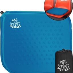 Nệm ngồi tự bơm hơi DEERFAMY ( Amazon Mỹ ) - 00501BL