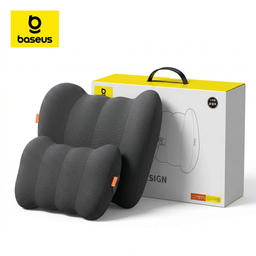 Combo gối cao su non tựa đầu & tựa lưng BASEUS PB5012Z dành cho ô tô & ghế làm việc - FULL BOX