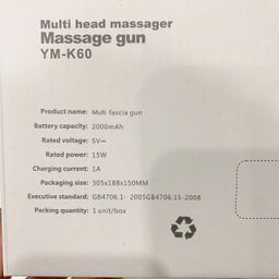 Máy massage đa điểm toàn thân YM-K60