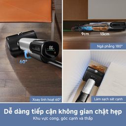 Máy hút bụi lau nhà XIAOMI Dreame Mova X40 Pro lau nước nóng 90°C, giặt & sấy…