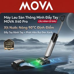 Máy hút bụi lau nhà XIAOMI Dreame Mova X40 Pro lau nước nóng 90°C, giặt & sấy…
