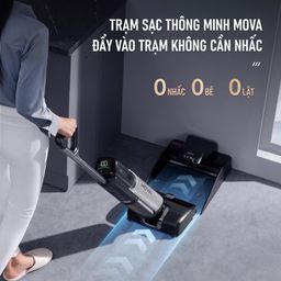Máy hút bụi lau nhà XIAOMI Dreame Mova X40 Pro lau nước nóng 90°C, giặt & sấy…