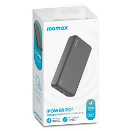 {Order giao 30/4} Pin dự phòng 20.000mAh Momax IP78 sạc nhanh 20W PD3.0