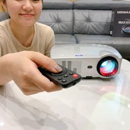 Máy chiếu thông minh KONKA PS4, chạy Android, cài được Youtube