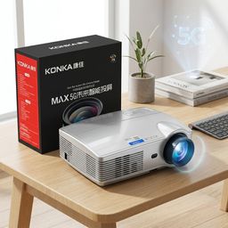 Máy chiếu thông minh KONKA PS4, chạy Android, cài được Youtube