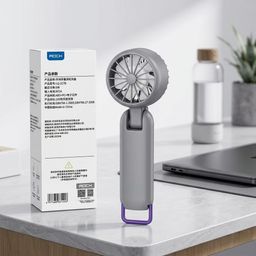 Quạt cầm tay Turbo ROCK LQ-217B, 100 cấp độ gió