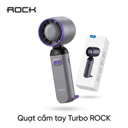 Quạt cầm tay Turbo ROCK LQ-217B, 100 cấp độ gió