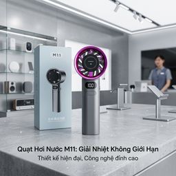 Quạt cầm tay mini FUNSNAP M11 , pin 1800mAh