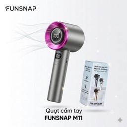 Quạt cầm tay mini FUNSNAP M11 , pin 1800mAh