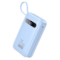 Pin dự phòng 20.000mAh EnergyQC, sạc nhanh 35w cho iPhone 17 , liền 2 dây sạc…