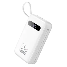 Pin dự phòng 20.000mAh EnergyQC, sạc nhanh 35w cho iPhone 17 , liền 2 dây sạc…