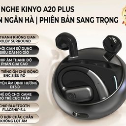 Tai nghe KINYO A20 PLUS, gồm 2 cặp tai nghe, dock xoay, chơi Pickleball, chạy bộ