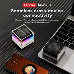 Loa Bluetooth LENOVO Thinkplus K31, kết nối TWS 2 loa 5W, đèn hiệu ứng RBG