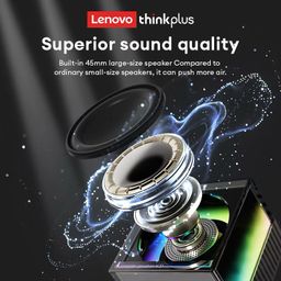 Loa Bluetooth LENOVO Thinkplus K31, kết nối TWS 2 loa 5W, đèn hiệu ứng RBG